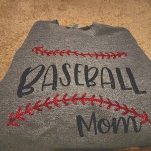 Crew neck baseball shirt